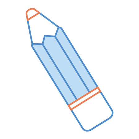 pencil school isolated icon vector illustration designのイラスト素材