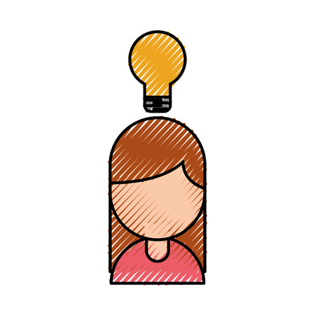 people business idea creativity success work vector illustrationのイラスト素材