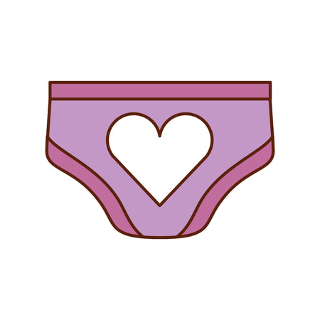 baby shower girl panties clothes cute decoration vector illustrationのイラスト素材