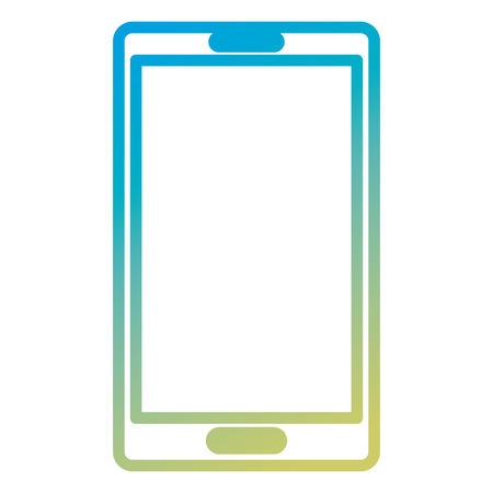 smartphone device isolated icon vector illustration designのイラスト素材