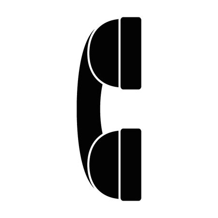 phone service isolated icon vector illustration designのイラスト素材