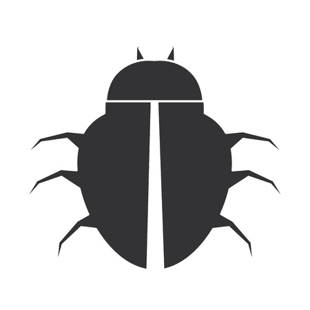 spider virus infection icon vector illustration designのイラスト素材