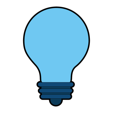 bulb light isolated icon vector illustration designのイラスト素材