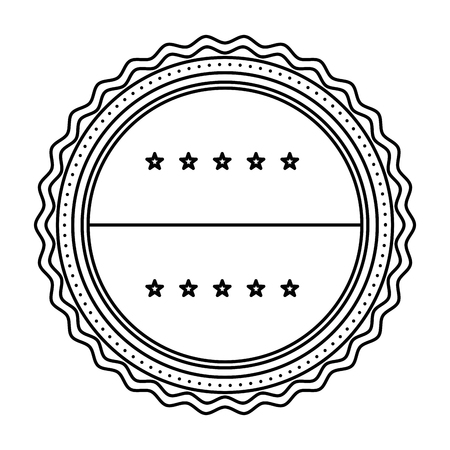 united states of america seal vector illustration designのイラスト素材