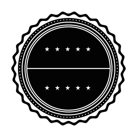 united states of america seal vector illustration designのイラスト素材