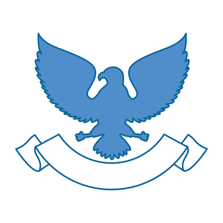 united states of america eagle vector illustration designのイラスト素材