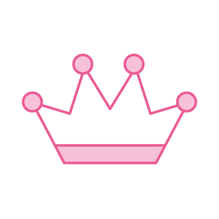crown jewelry luxury fantasy precious vector illustrationのイラスト素材