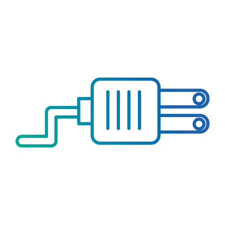 plug energy isolated icon vector illustration designのイラスト素材