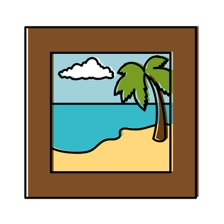 home picture isolated icon vector illustration designのイラスト素材