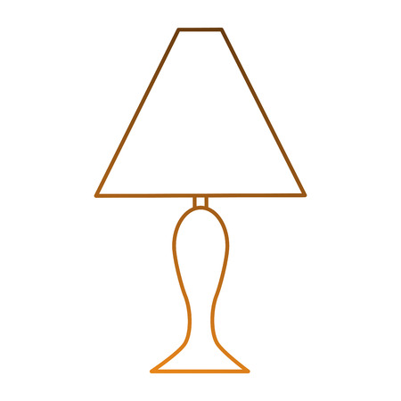 house lamp isolated icon vector illustration designのイラスト素材