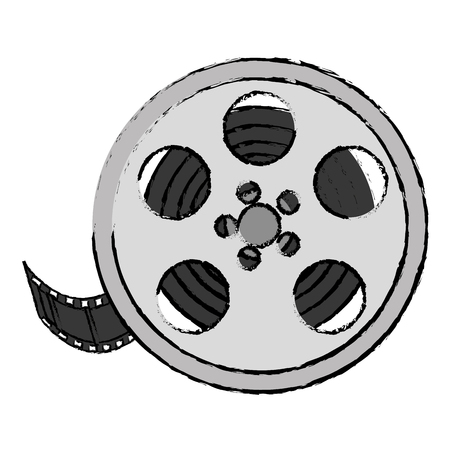 reel film isolated icon vector illustration designのイラスト素材