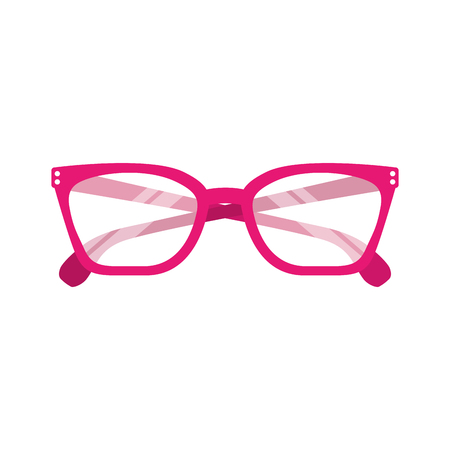 glasses accessory fashion object element vector illustrationのイラスト素材