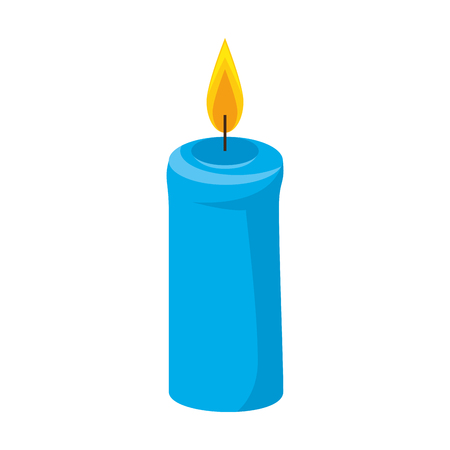 celebration candle isolated icon vector illustration designのイラスト素材