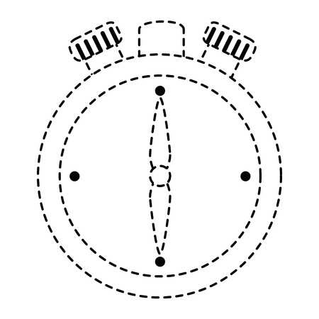 chronometer timer isolated icon vector illustration designのイラスト素材