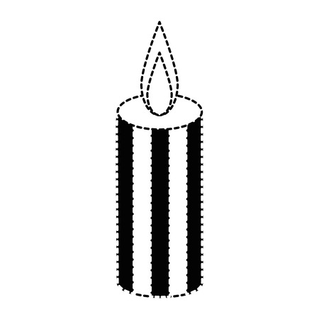 celebration candle isolated icon vector illustration designのイラスト素材