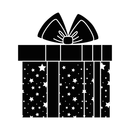 giftbox present holiday icon vector illustration designのイラスト素材