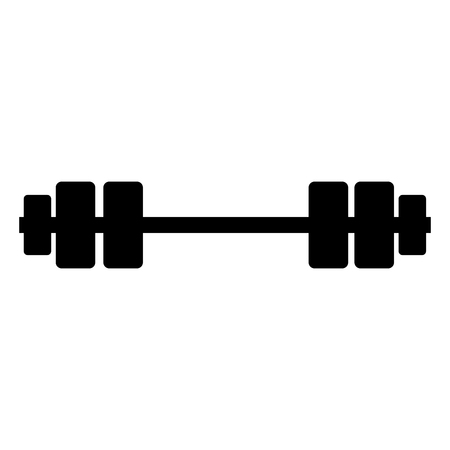 weight lifting device icon vector illustration designのイラスト素材