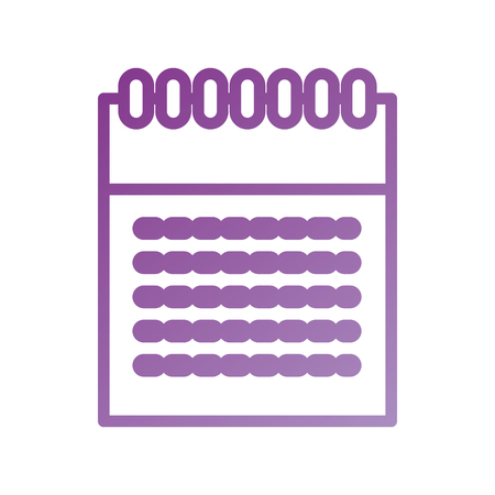 calendar business date appointment icon vector illustrationのイラスト素材