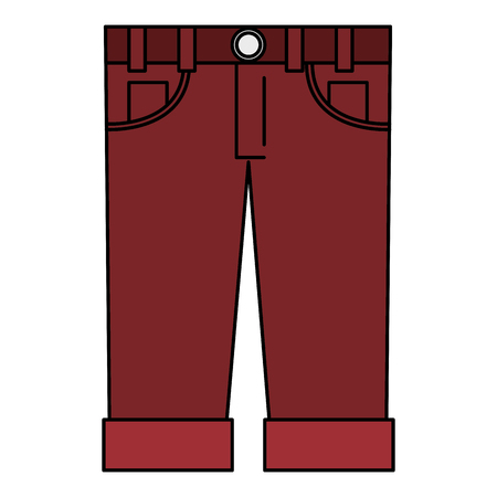 male jean casual clothes icon vector illustration designのイラスト素材
