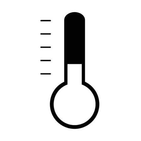 temperature thermometer isolated icon vector illustration designのイラスト素材