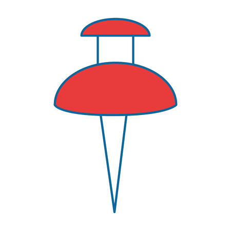 pin pointer location isolated icon vector illustration designのイラスト素材