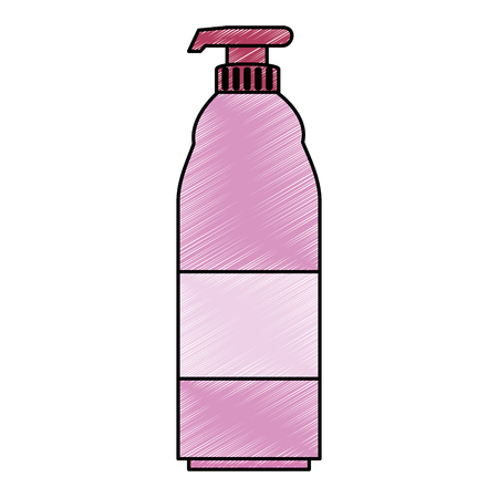 soap bottle isolated icon vector illustration designのイラスト素材