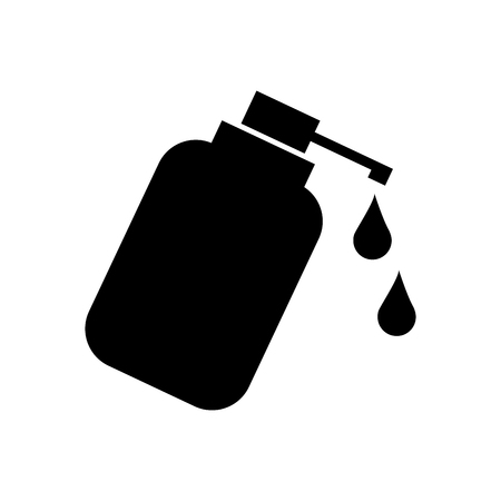 dispenser bottle gel liquid soap lotion vector illustrationのイラスト素材
