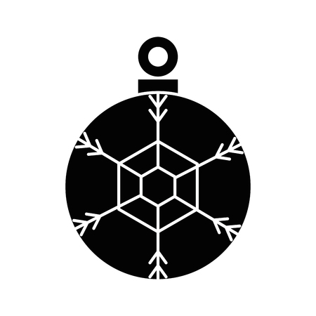 merry christmas ball decorative vector illustration designのイラスト素材