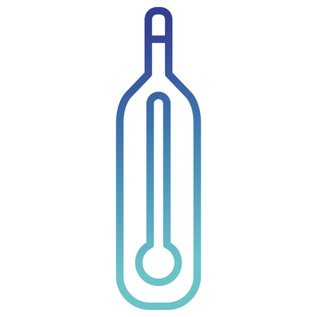termometer medical isolated icon vector illustration designのイラスト素材
