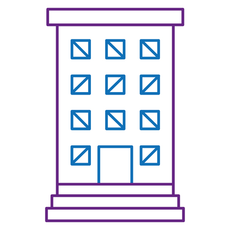 hospital building isolated icon vector illustration designのイラスト素材