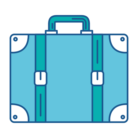 suitcase travel isolated icon vector illustration designのイラスト素材
