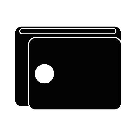 wallet money isolated icon vector illustration designのイラスト素材