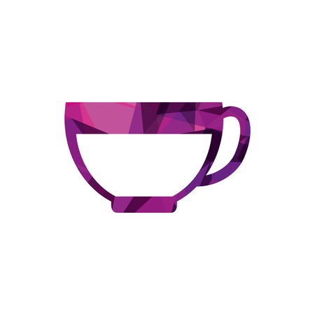 coffee cup office breakfast beverage vector illustrationのイラスト素材
