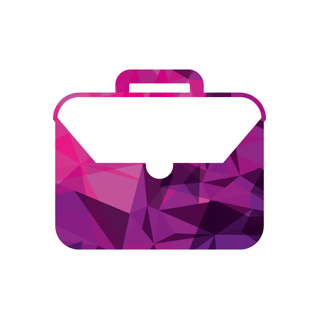 business briefcase document travel professional vector illustrationのイラスト素材