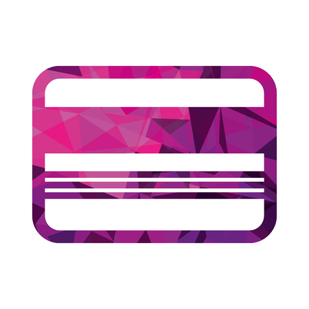 business card credit debit bank template vector illustrationのイラスト素材