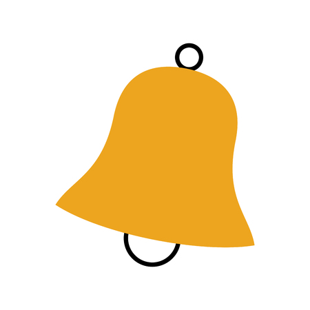 christmas bell jingle celebration festive vector illustrationのイラスト素材