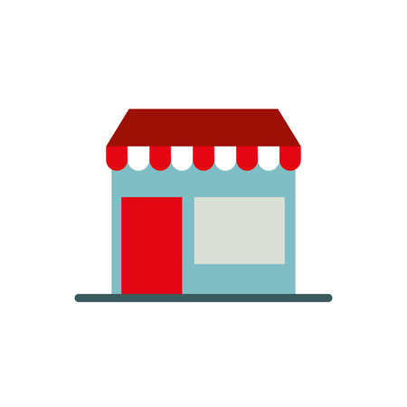 Ecommerce building store digital online button symbol vector illustrationのイラスト素材
