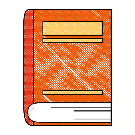 text book isolated icon vector illustration designのイラスト素材