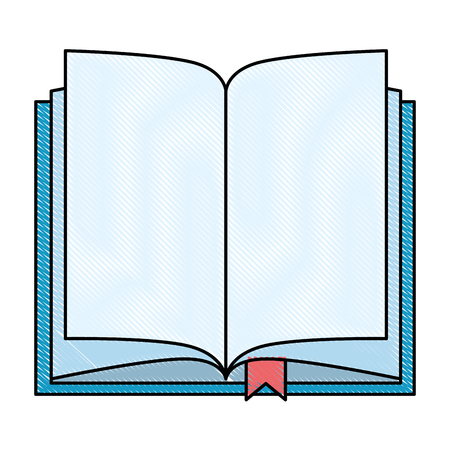 text book isolated icon vector illustration designのイラスト素材