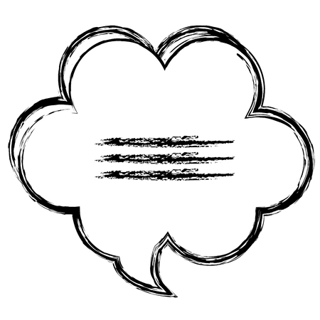 speech bubble isolated icon vector illustration designのイラスト素材