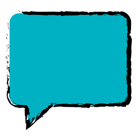 Speech bubble icon.のイラスト素材