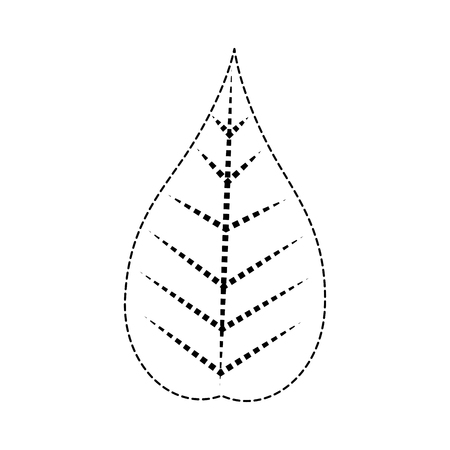 Christmas leaf decoration icon.のイラスト素材