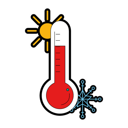 thermometer device isolated icon vector illustration designのイラスト素材