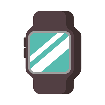 smart watch device technology wireless vector illustrationのイラスト素材