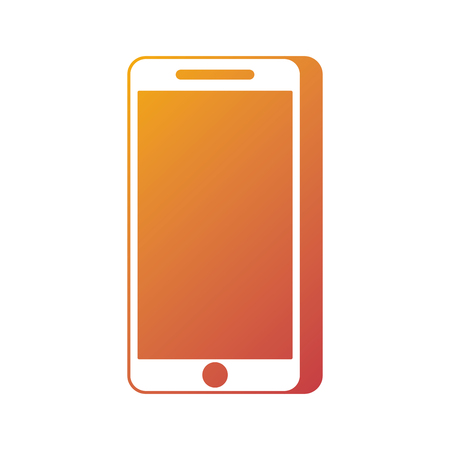 smartphone device technology digital wireless vector illustrationのイラスト素材