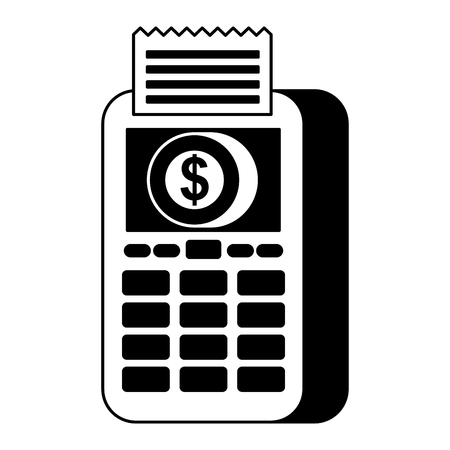 payment online dataphone coin money digital vector illustrationのイラスト素材