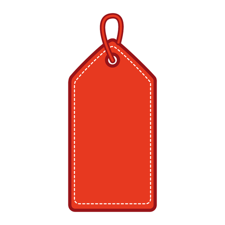 christmas price tag with hanger sale promotion and gift card vector illustrationのイラスト素材