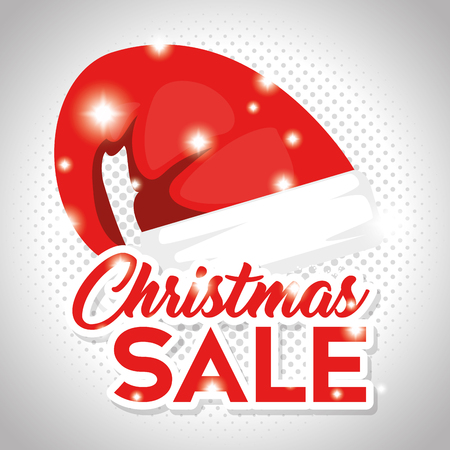 christmas sale banner background vector illustration graphic designのイラスト素材
