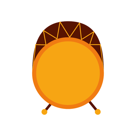 drum bass music top view icon vector illustrationのイラスト素材