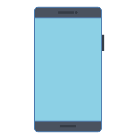 Smartphone device isolated icon vector illustration designのイラスト素材